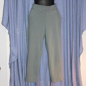 sage green brushed soft joggers